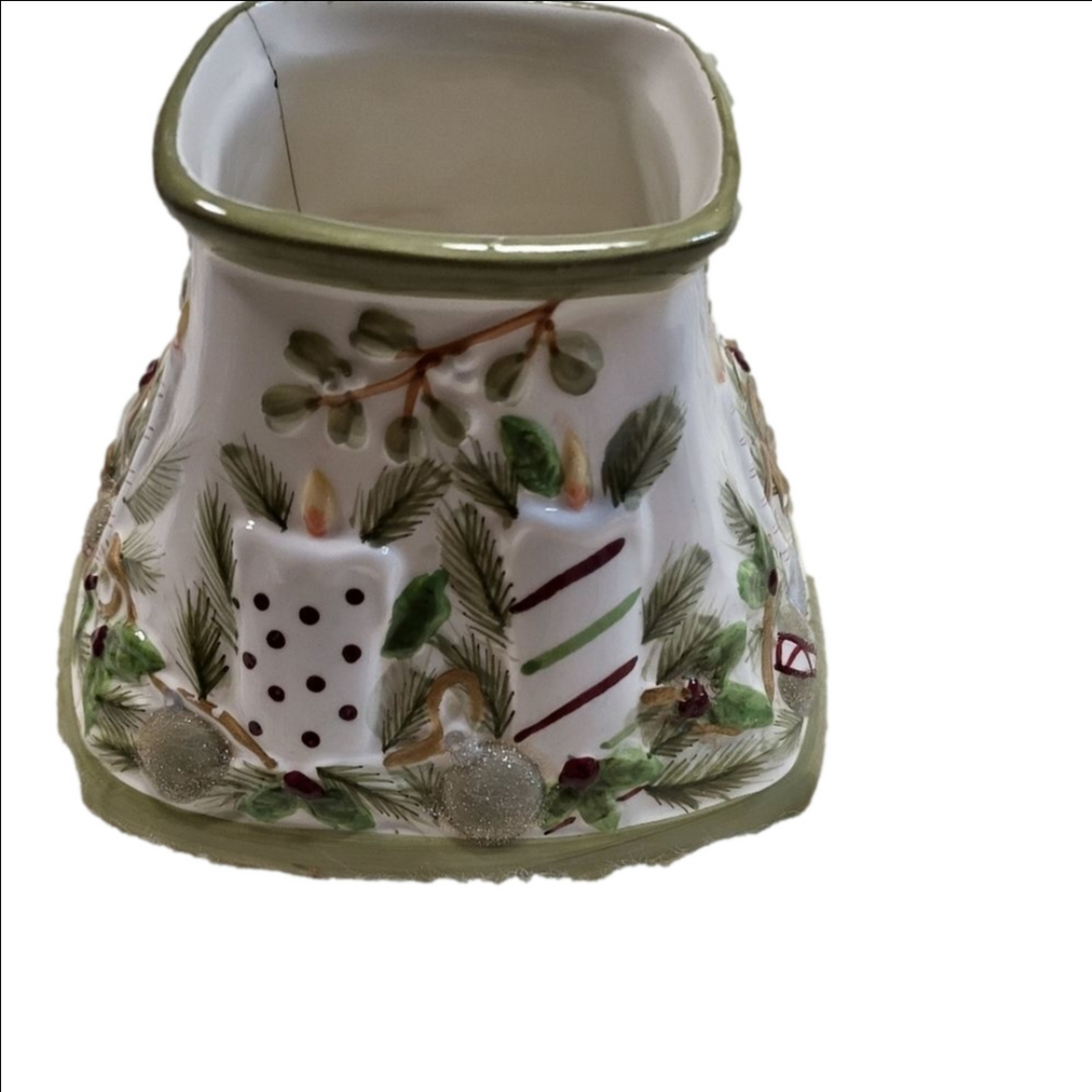 Yankee Candle Mistletoe and Candles Candle Topper